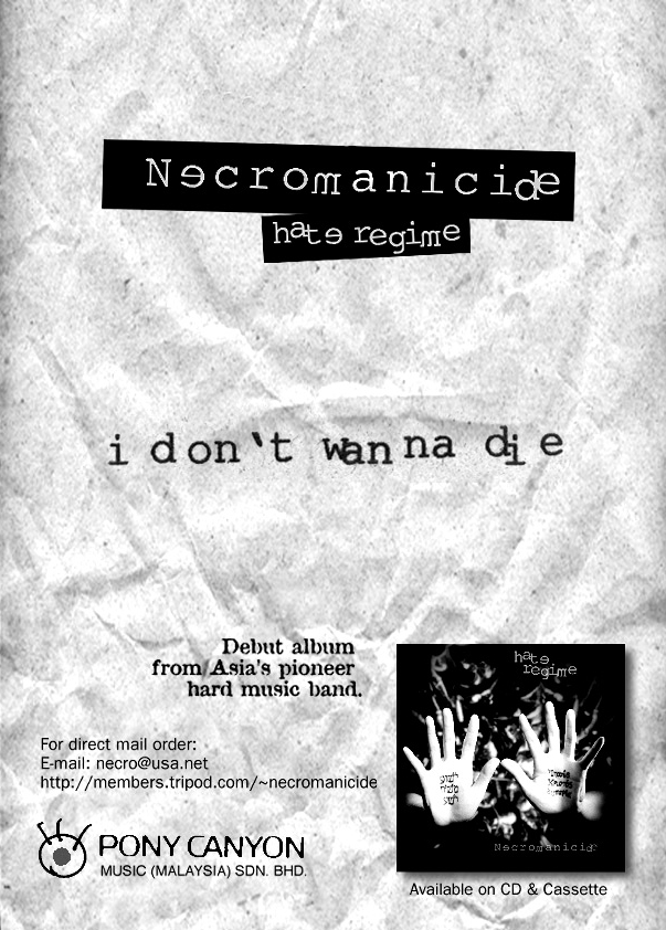 Necromanicide Adver Poster